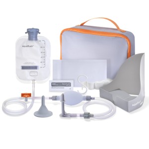 AquaFlush Maxi Actif Starter Set with Bag, Pump, 5 Short Cones AFAS