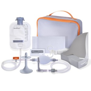 AquaFlush Maxi Self Retaining Cone (SRC) Starter Set, 1.2L Water Bag, 5 Cones AFSRCS