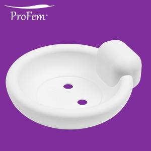 Incontinence Dish with Support (knob) 75mm iDSHk75S#4 Incontinence Dish with Support (knob) 75mm iDSHk75S#4